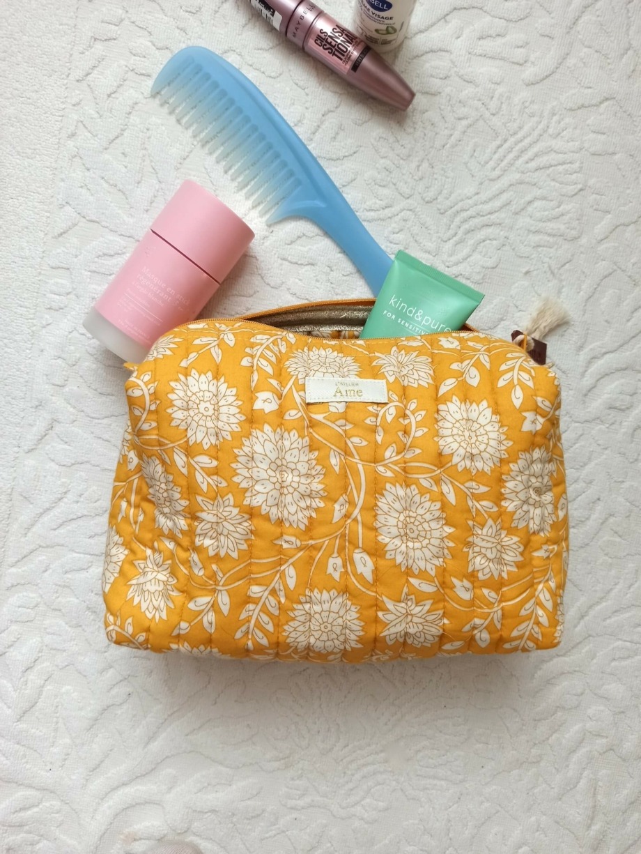 Trousse matelassée Yelle L'atelier Ame