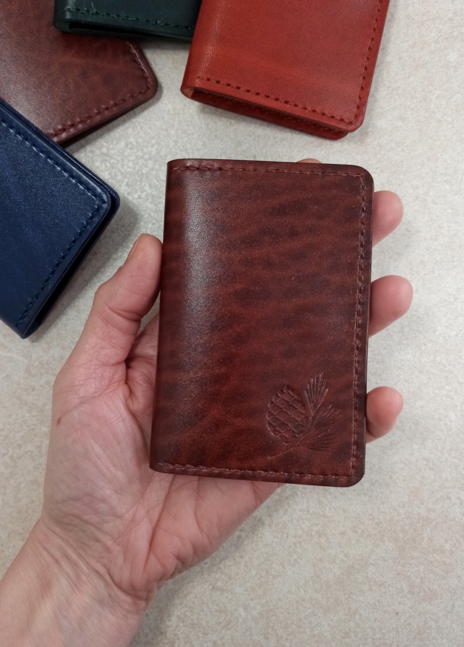 Porte-cartes double volets