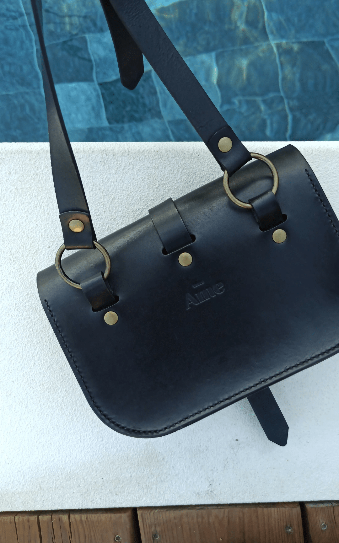 sac Alma noir atelier Ame