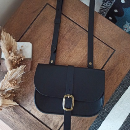 sac Alma noir atelier Ame