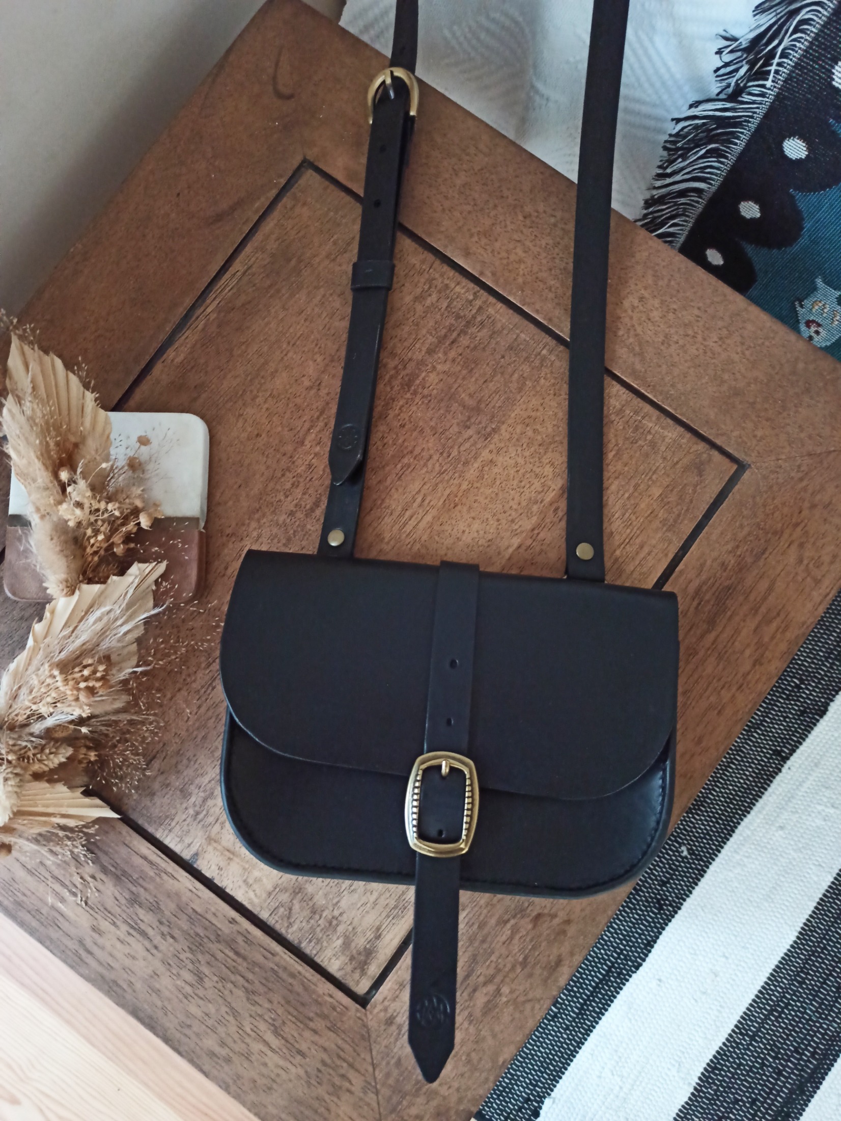 sac Alma noir atelier Ame